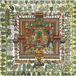 Puzzle Michele Wilson (A513-500) - "Tibetan Art, Medicine Mandala" - 500 pezzi