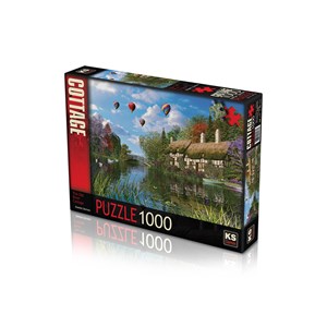 KS Games (11272) - Dominic Davison: "Old River Cottage" - 1000 pezzi