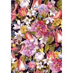 Grafika Kids (01174) - "Vintage Flowers and Birds" - 100 pezzi