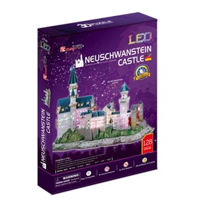 Cubic Fun (L174H) - "Germany: Neuschwanstein Castle" - 128 pezzi