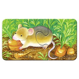 Ravensburger (07313) - "Garden Animals" - 2 pezzi