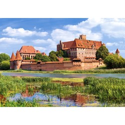 Castorland (C-300211) - "Malbork Castle, Poland" - 3000 pezzi