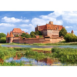 Castorland (C-300211) - "Malbork Castle, Poland" - 3000 pezzi