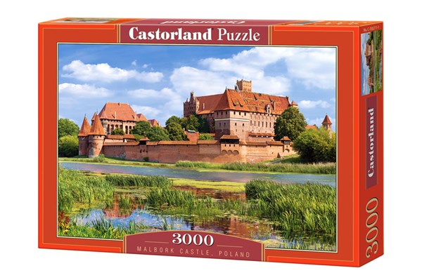 Castorland (C-300211) - "Malbork Castle, Poland" - 3000 pezzi