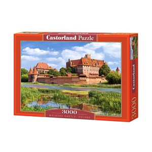 Castorland (C-300211) - "Malbork Castle, Poland" - 3000 pezzi