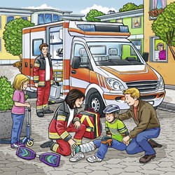 Ravensburger (09335) - "The Rescue" - 49 pezzi