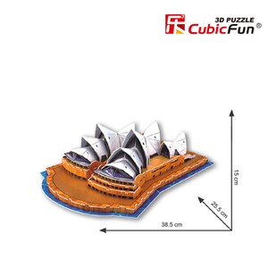 Cubic Fun (C067H) - "Sydney Opera House" - 58 pezzi