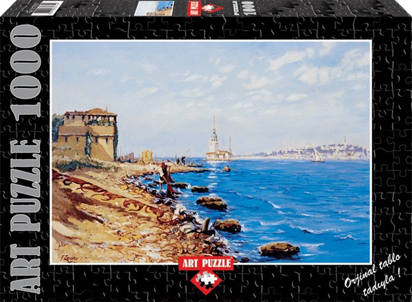 Art Puzzle (81067) - "Maiden's Tower, Istanbul" - 1000 pezzi