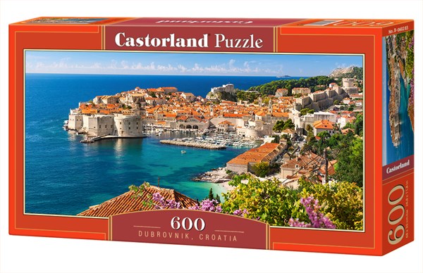 Castorland (B-060283) - "Dubrovnik, Croatia" - 600 pezzi