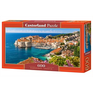 Castorland (B-060283) - "Dubrovnik, Croatia" - 600 pezzi