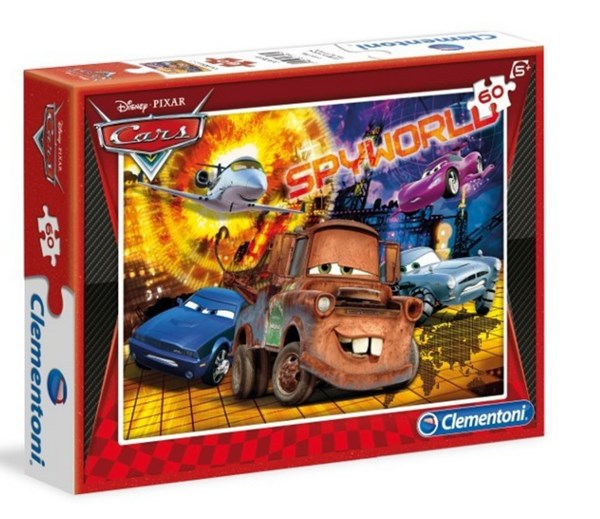 Clementoni (08401) - "Cars" - 60 pezzi