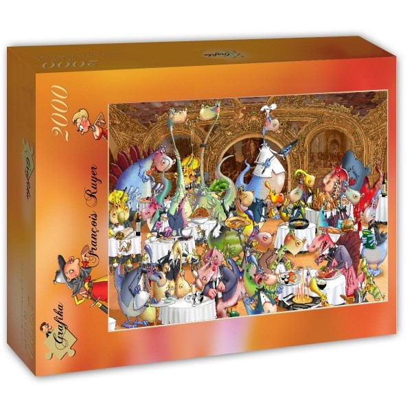 Grafika (T-00492) - François Ruyer: "Restaurant" - 2000 pezzi