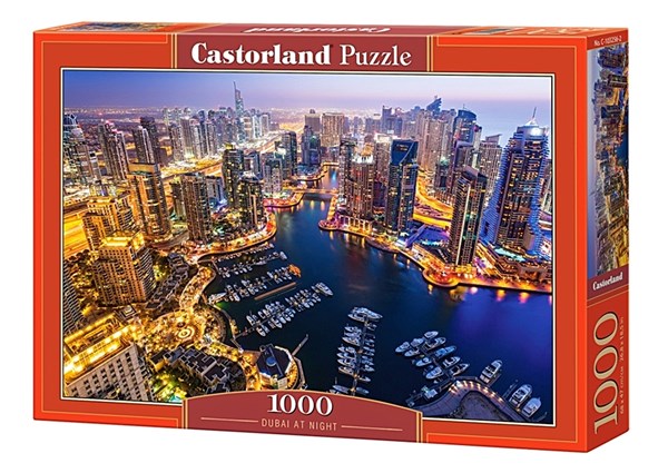 Castorland (C-103256) - "Dubai at Night" - 1000 pezzi