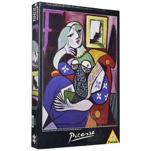 Piatnik (534140) - Pablo Picasso: "Lady with book" - 1000 pezzi
