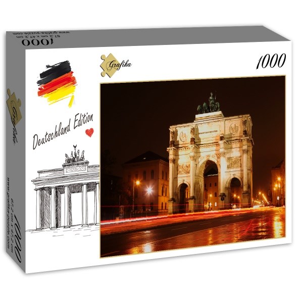 Grafika (02517) - "Munich, Siegestor" - 1000 pezzi