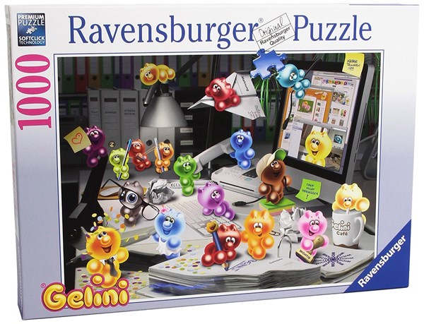 Ravensburger (19150) - "At Night in The Office" - 1000 pezzi