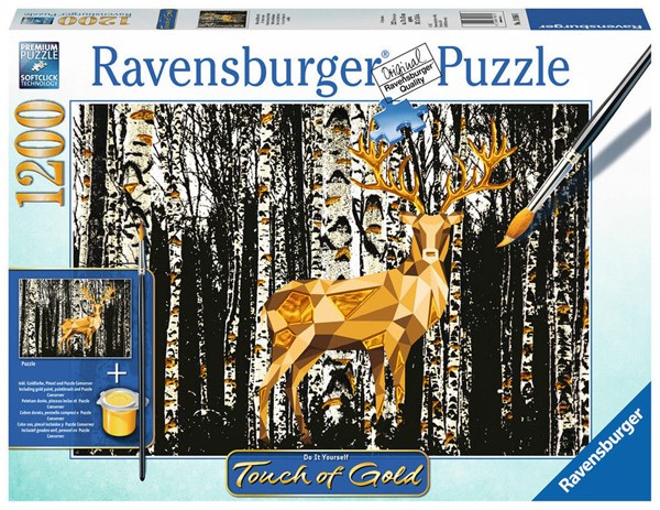 Ravensburger (19936) - "Deer in the Forest" - 1200 pezzi