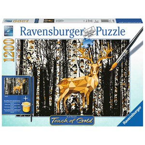Ravensburger (19936) - "Deer in the Forest" - 1200 pezzi