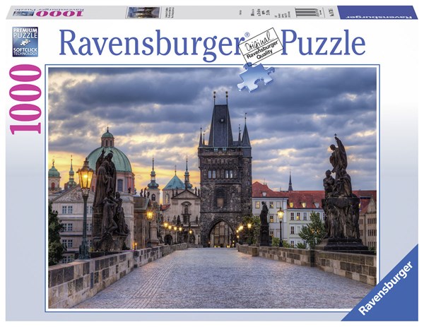 Ravensburger (19738) - "Charles Bridge, Prague" - 1000 pezzi