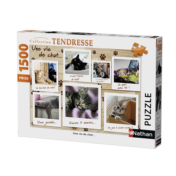 Nathan (87778) - "A Cat's Life" - 1500 pezzi
