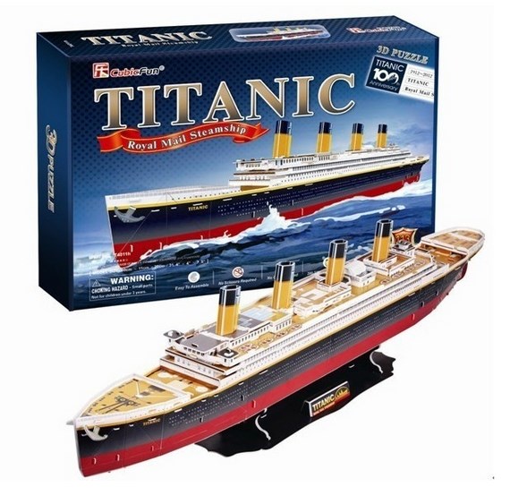 Cubic Fun (T4011H) - "Titanic" - 113 pezzi