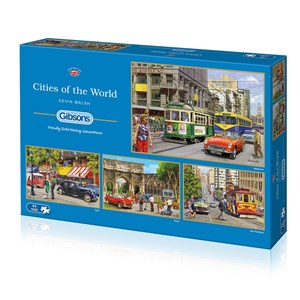 Gibsons (G5044) - Kevin Walsh: "Cities of The World" - 500 pezzi