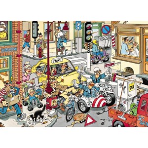 Jumbo (17161) - Jan van Haasteren: "Give Way" - 150 pezzi