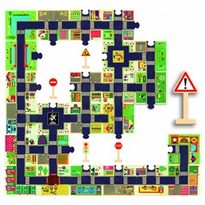 Djeco (07161) - "In Town" - 24 pezzi