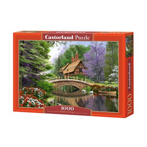 Castorland (C-102365) - Dominic Davison: "Chalet near the river" - 1000 pezzi