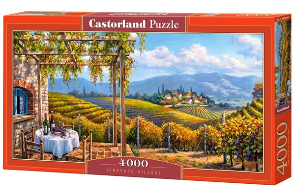 Castorland (C-400249) - "Vineyard Village" - 4000 pezzi