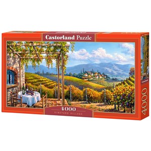 Castorland (C-400249) - "Vineyard Village" - 4000 pezzi