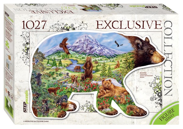 Step Puzzle (83501) - "Bear" - 1027 pezzi