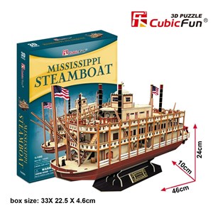 Cubic Fun (T4026h) - "Mississippi Steamboat" - 142 pezzi