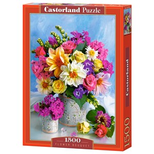 Castorland (C-151516) - "Flower Bouquet" - 1500 pezzi