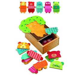 Djeco (01681) - "Cuddly Tree" - 15 pezzi