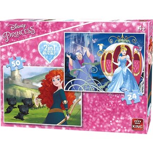 King International (05416) - "Disney Princess" - 24 50 pezzi