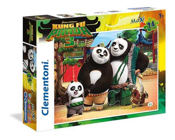 Clementoni (24475) - "Kung Fu Panda 3" - 24 pezzi