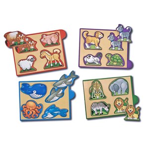 Melissa and Doug (4790) - "Animals" - 4 pezzi