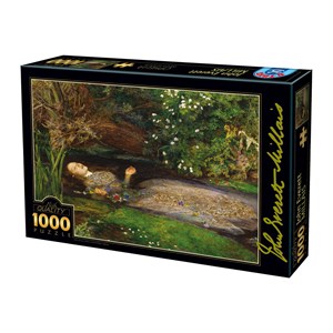 D-Toys (73815-1) - John Everett Millais: "Ophelia" - 1000 pezzi