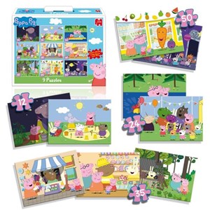 Jumbo (18470) - "Peppa Pig" - 12 24 35 50 pezzi