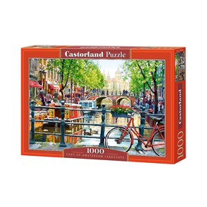 Castorland (C-103133) - Richard Macneil: "Amsterdam Landscape" - 1000 pezzi