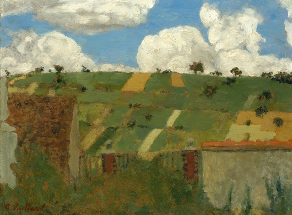 Grafika (01812) - Edouard Vuillard: "Landscape of the Ile-de-France, 1894" - 2000 pezzi