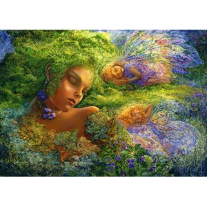 Grafika (T-00295) - Josephine Wall: "Moss Maiden" - 1000 pezzi