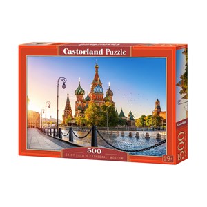 Castorland (B-52714) - "Saint Basil's Cathedral, Moscow" - 500 pezzi