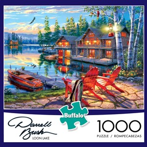 Buffalo Games (11241) - Darrell Bush: "Loon Lake" - 1000 pezzi