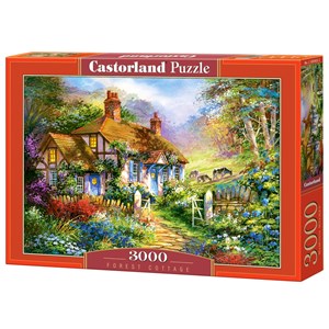 Castorland (C-300402) - "Forest Cottage" - 3000 pezzi