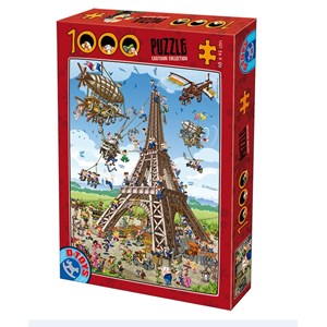 D-Toys (61218-CC11) - "Eiffel Tower, Paris" - 1000 pezzi