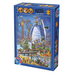 D-Toys (61218-CC12) - "Burj Al Arab" - 1000 pezzi