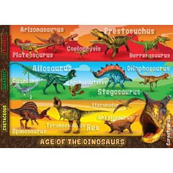 Ravensburger (05393) - "Deadliest Dinosaurs" - 60 pezzi