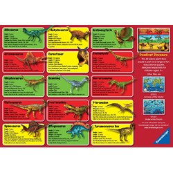 Ravensburger (05393) - "Deadliest Dinosaurs" - 60 pezzi